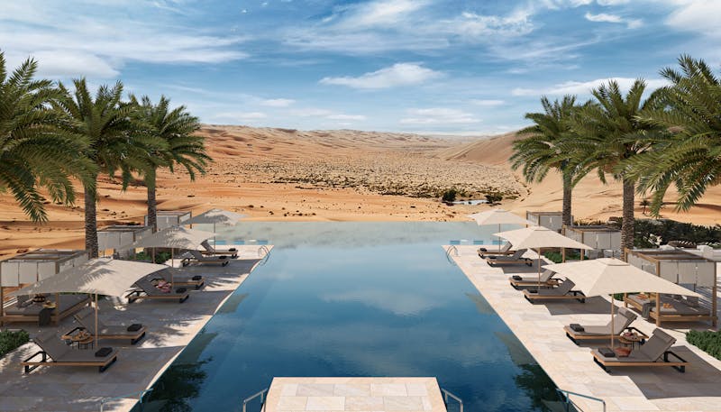 HDHotelAbu DhabiQasr Al SarabInfinity Pool