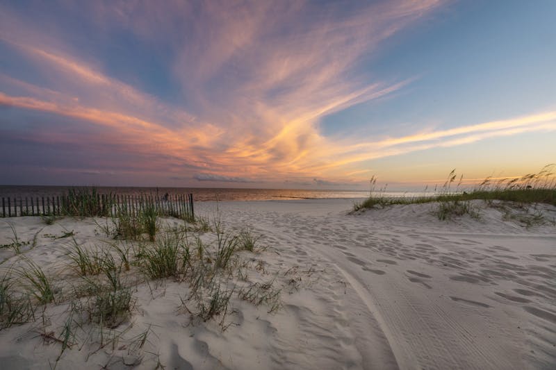 HDMississippiBiloxiBeach Sunset