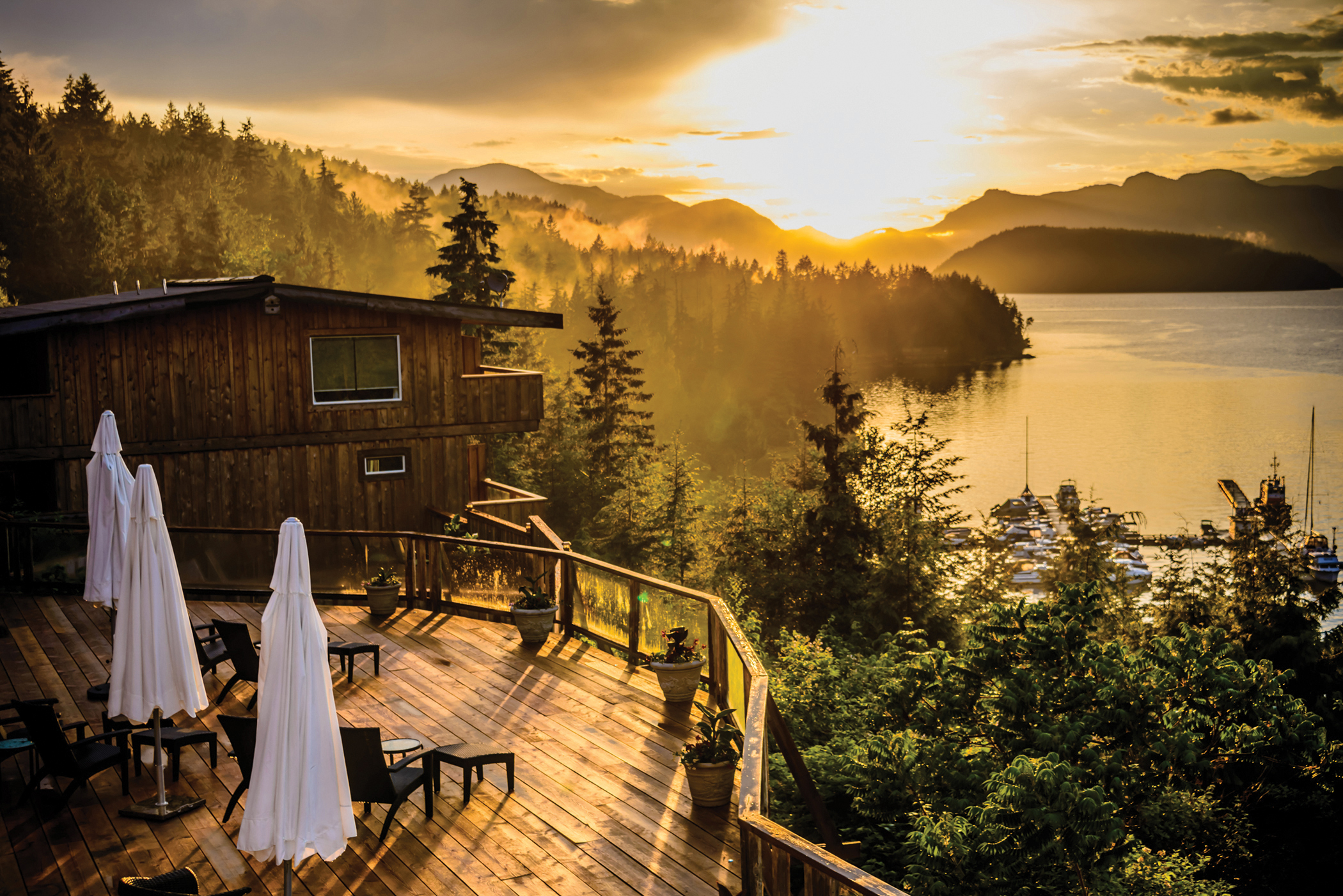 HDHotelBritish ColumbiaWest Coast Wilderness Lodgeaussen