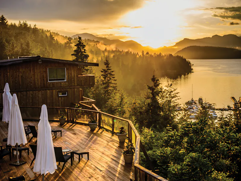 HDHotelBritish ColumbiaWest Coast Wilderness Lodgeaussen