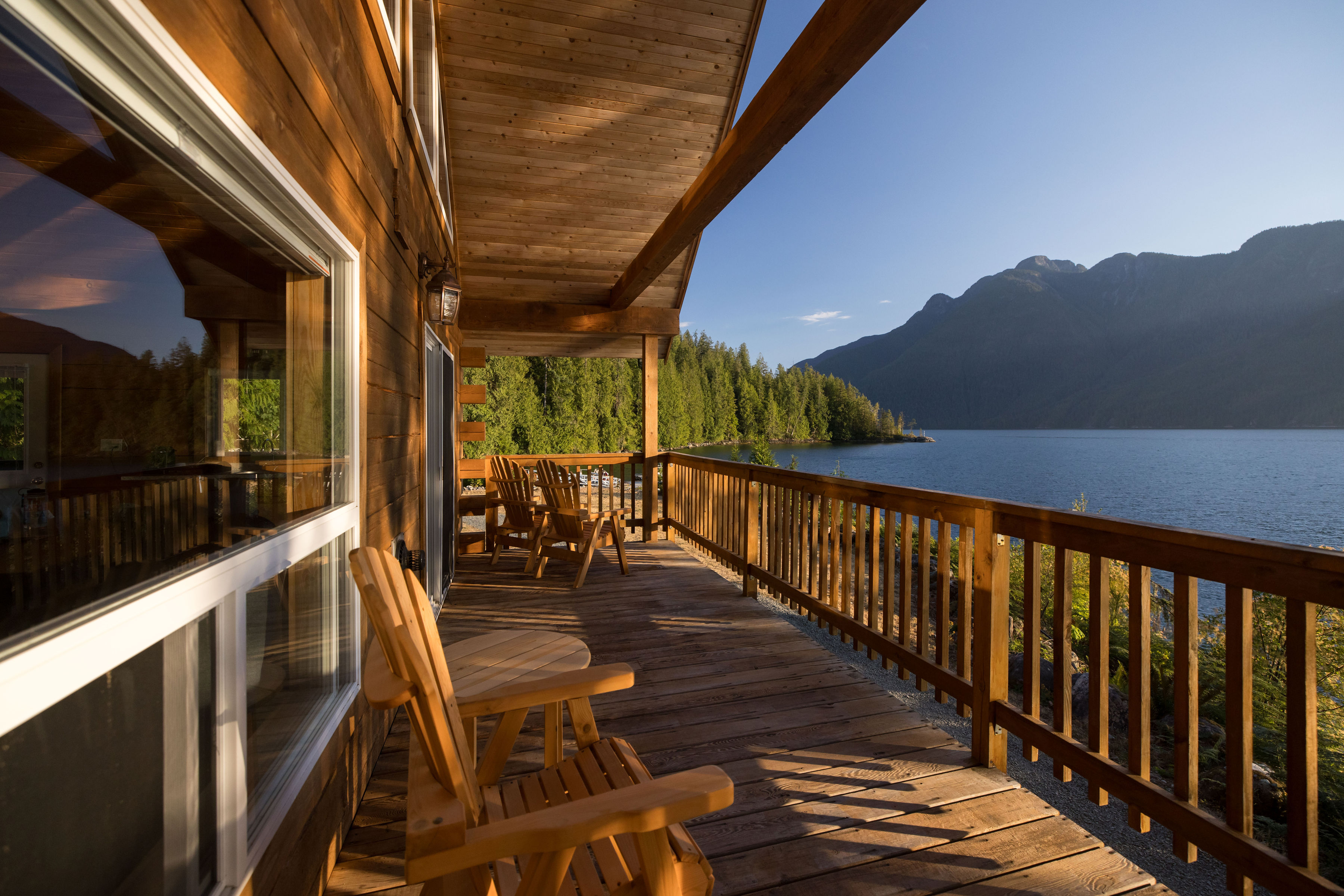 HDBritish ColumbiaKlahoose Wilderness ResortVeranda