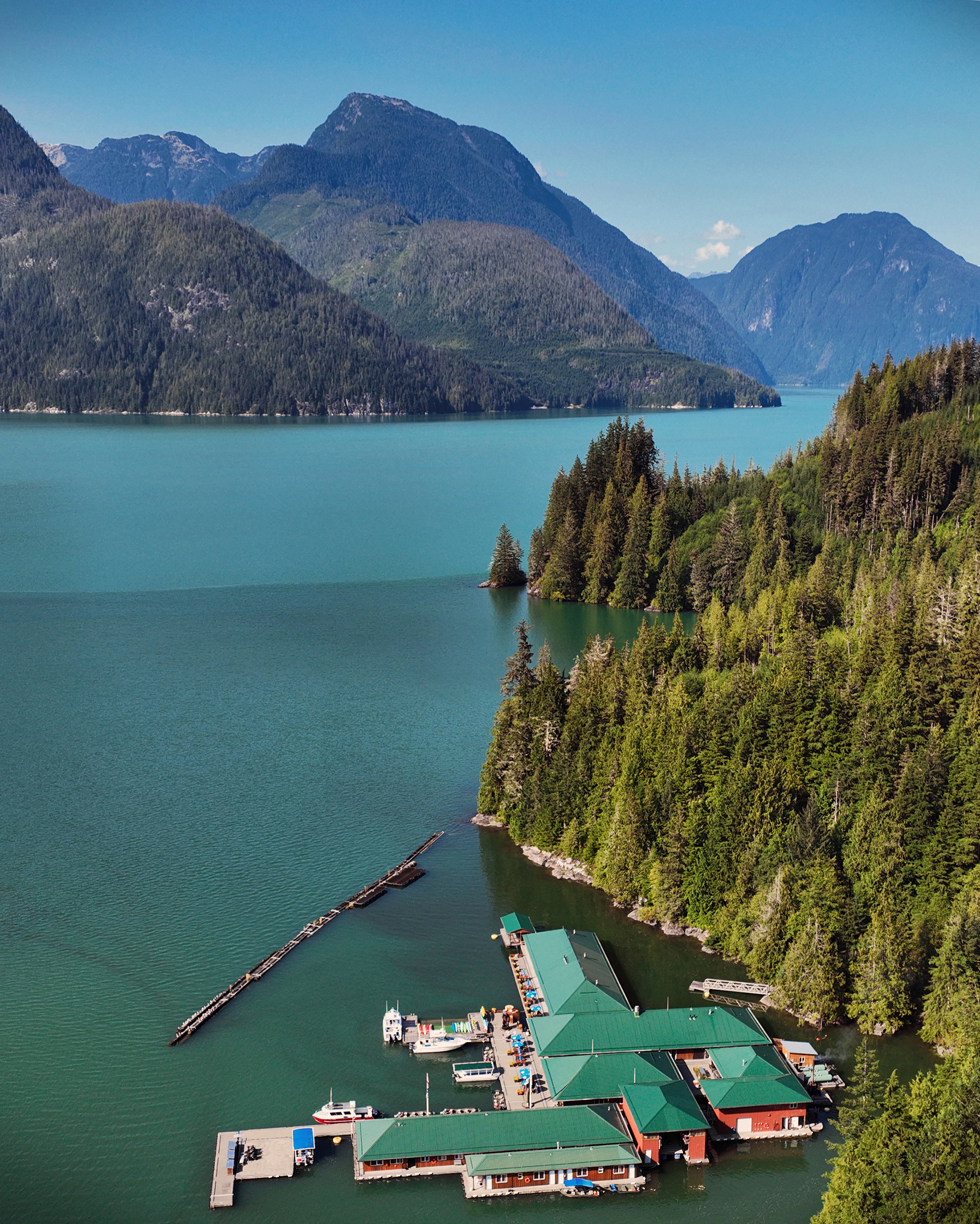 HDBritish ColumbiaKnight Inlet LodgeLodge aussen