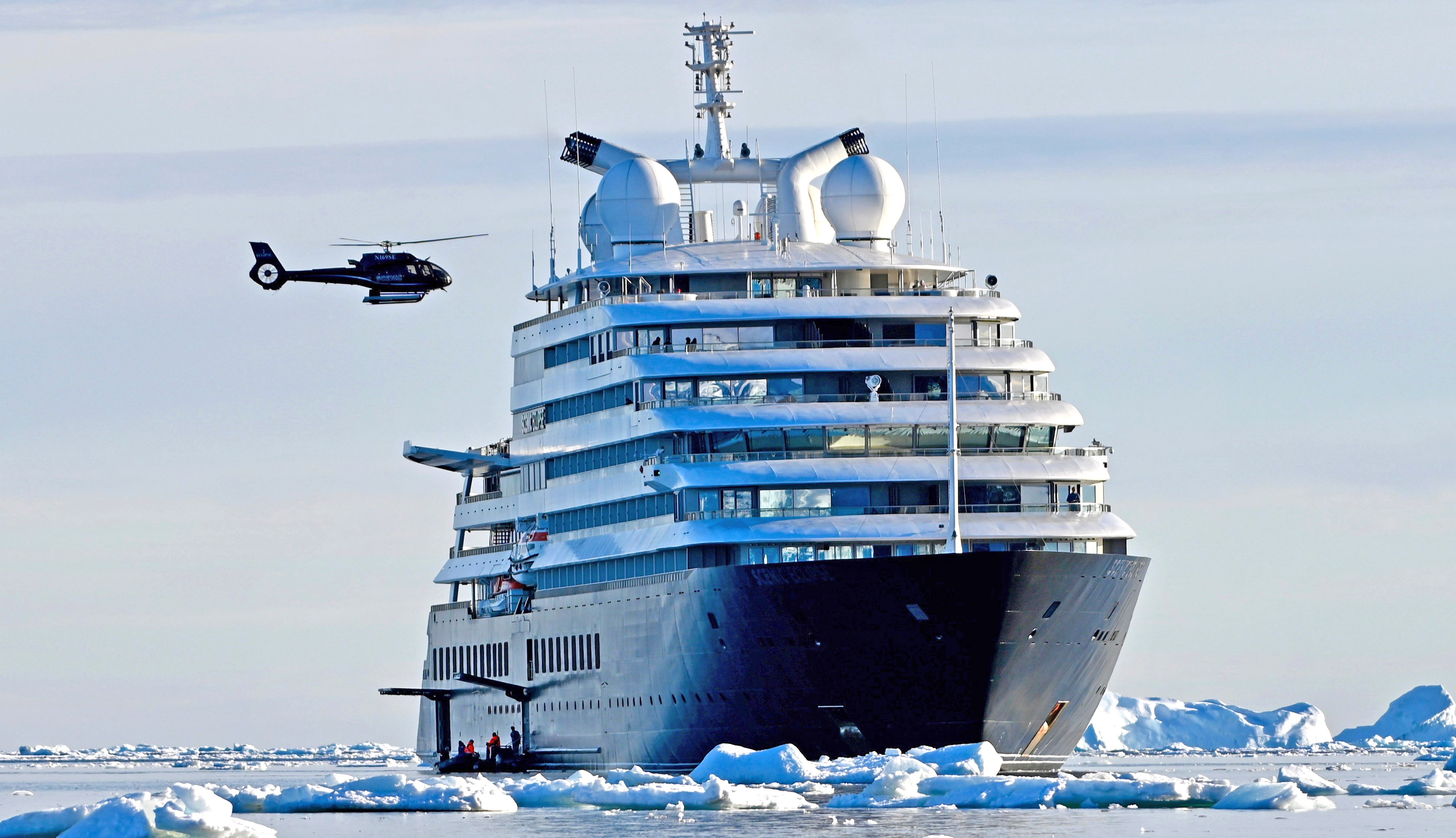 HDScenic CruisesScenic EclipseExterior ShotsScenic Eclipse Antarctica Anta