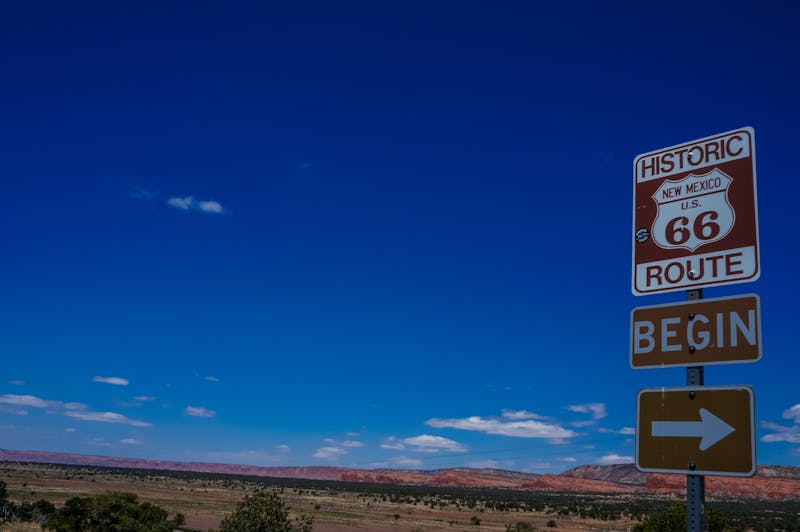 HDNew MexicoAlbuquerqueRoute66 Sign