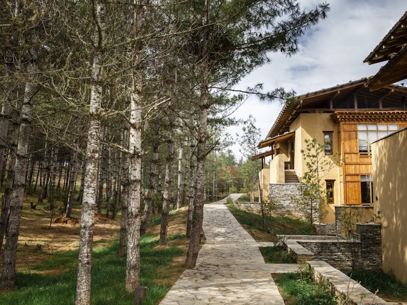 HotelBhutanSix Senses ParoAnlage