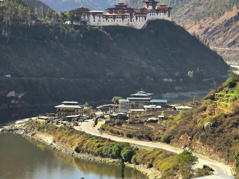 HDBhutanThimphuVillage in bhutan