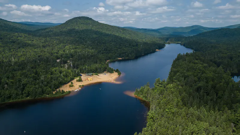 HDQuebecMont Tremblant NP Lac Provost Credit Lanaudiere Copyright GouvQc Jean