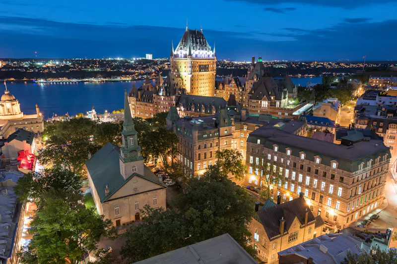 HDQuebecQuebecNachtansicht TQ 018348 Frenette Jean Francois TQB