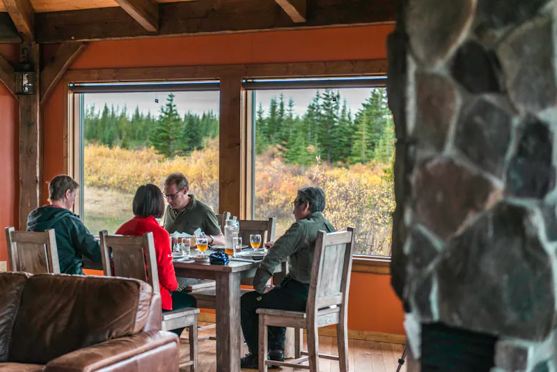 HDManitobaChurchill WildHudson Bay Odyssey Nanuk LodgeDining room photo by J