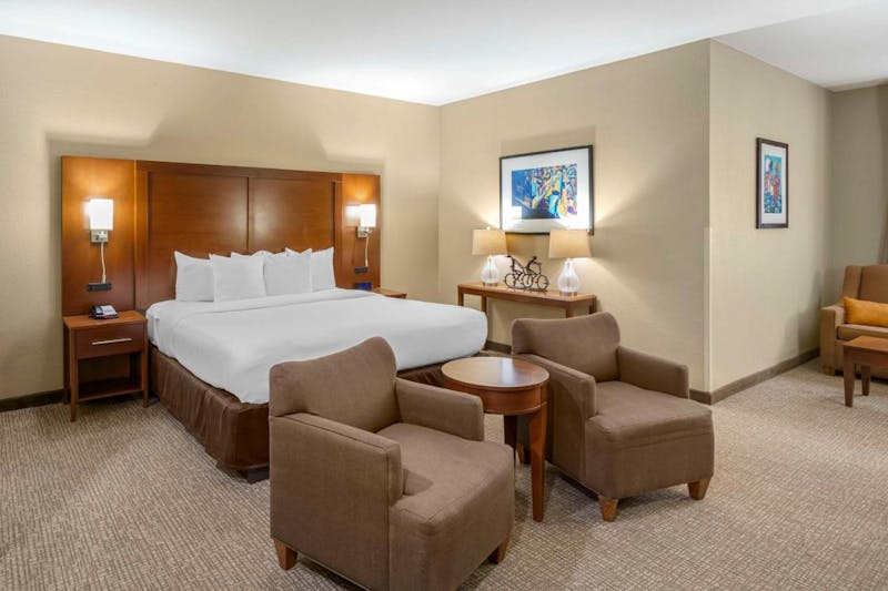 HotelTennesseeComfort Inn Memphis Downtown Zimmer