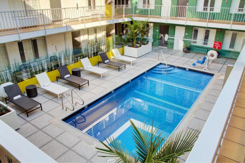 HotelCaliforniaLos AngelesThe Adler a Hollywood HotelPool