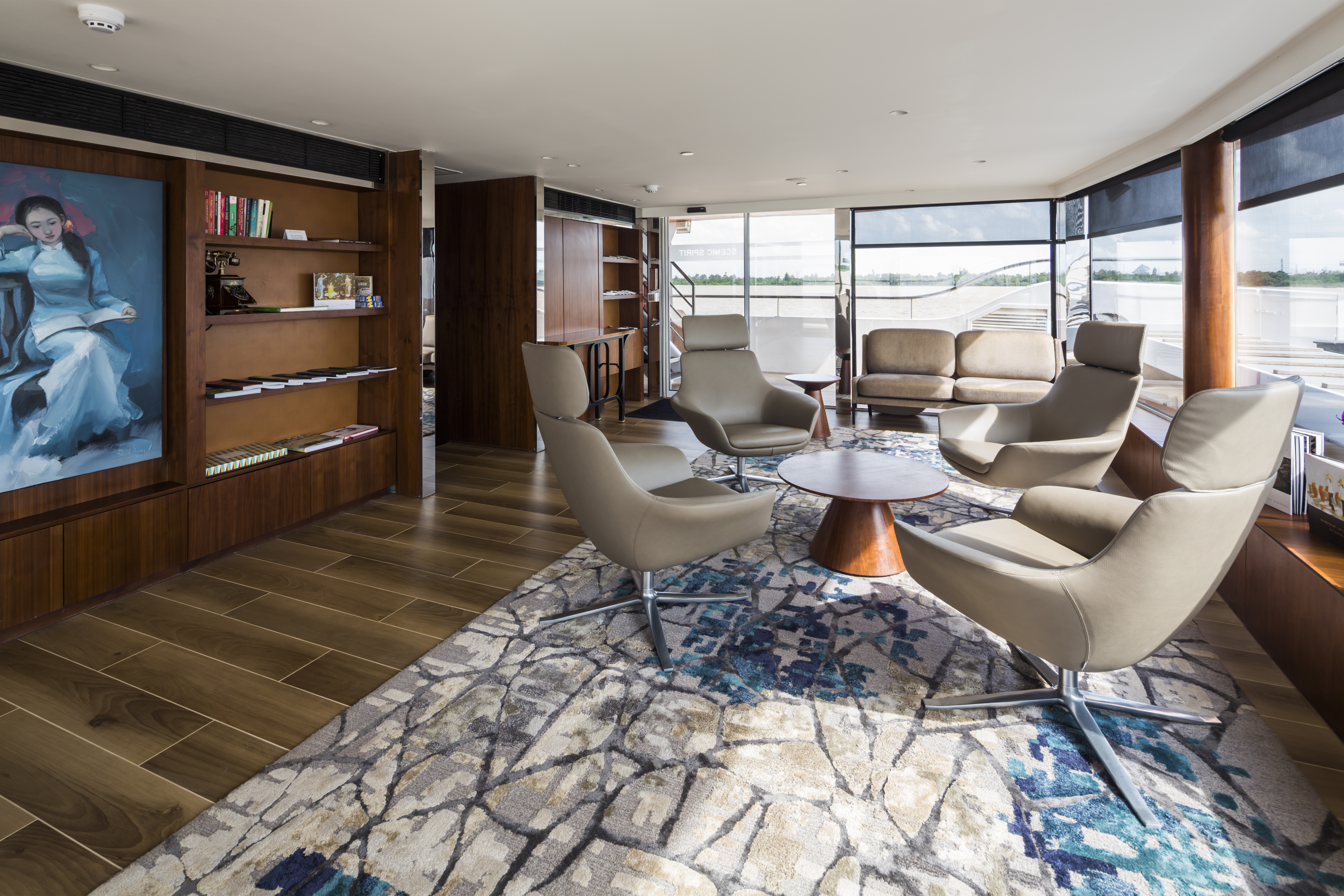 HDScenic RiverSouth East AsiaPublic Areas Ship ExteriorSARC Scenic Spirit 