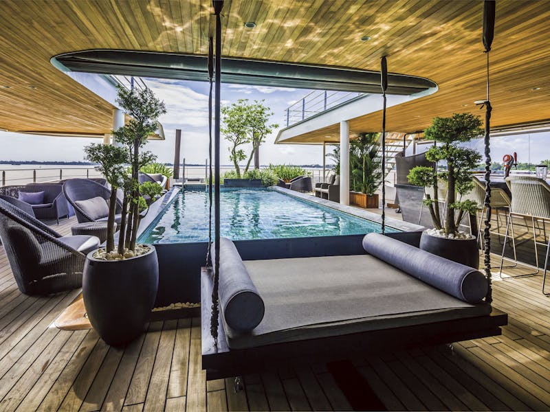 HDScenic RiverSouth East AsiaPublic Areas Ship ExteriorSARC Scenic Spirit