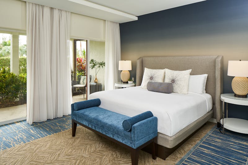 HDHotelFloridaNaples Grande Beach ResortGarden Villa Suite Bedroom