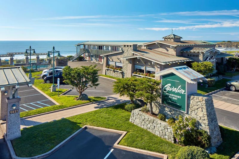 HotelCaliforniaCavalier Oceanfront Resort San Simeon Aussenansicht