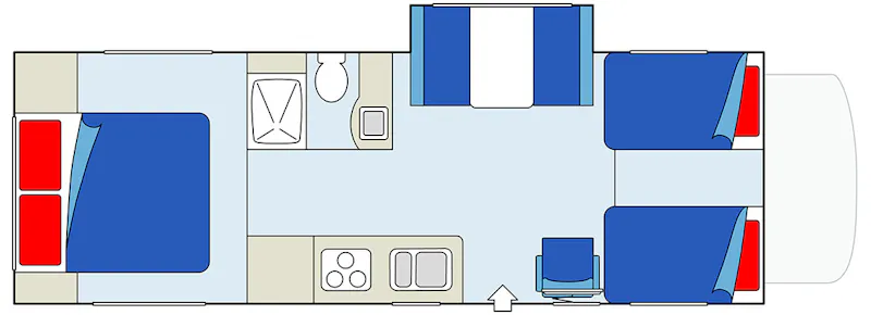 CanaDream: Maxi Motorhome MHA - 27-29 ft mit Slide-Out