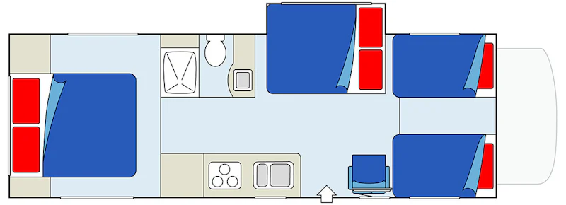 CanaDream: Maxi Motorhome MHA - 27-29 ft mit Slide-Out