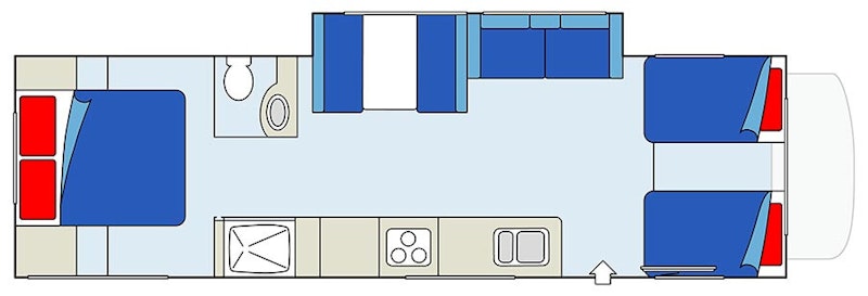 CanaDream: Maxi-Plus Motorhome MHX - 30-33 ft mit Slide-Out