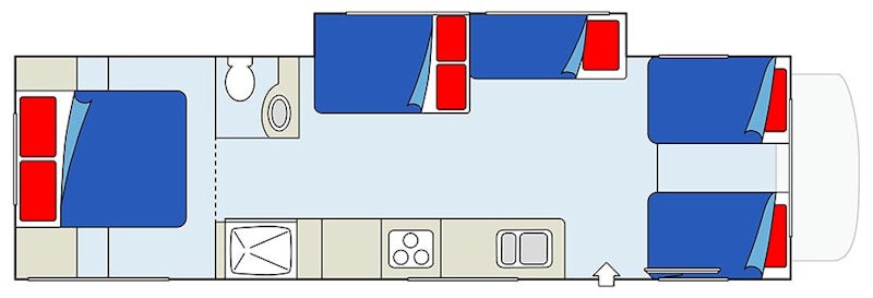CanaDream: Maxi-Plus Motorhome MHX - 30-33 ft mit Slide-Out