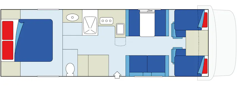 CanaDream: Midi Motorhome MHB - 27-30 ft