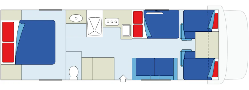 CanaDream: Midi Motorhome MHB - 27-30 ft