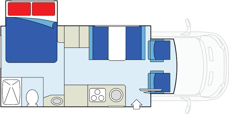 CanaDream: Super Van Camper - 23-25 ft mit Slide-Out