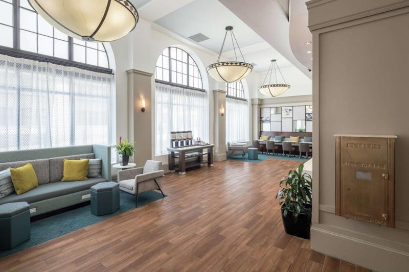 HotelGeorgiaHampton Inn Suites Atlanta Downtown Lobby