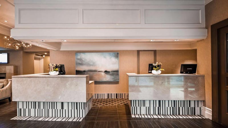 HotelBritish ColumbiaGeorgian Court Hotel WorldHotels Elite Lobby
