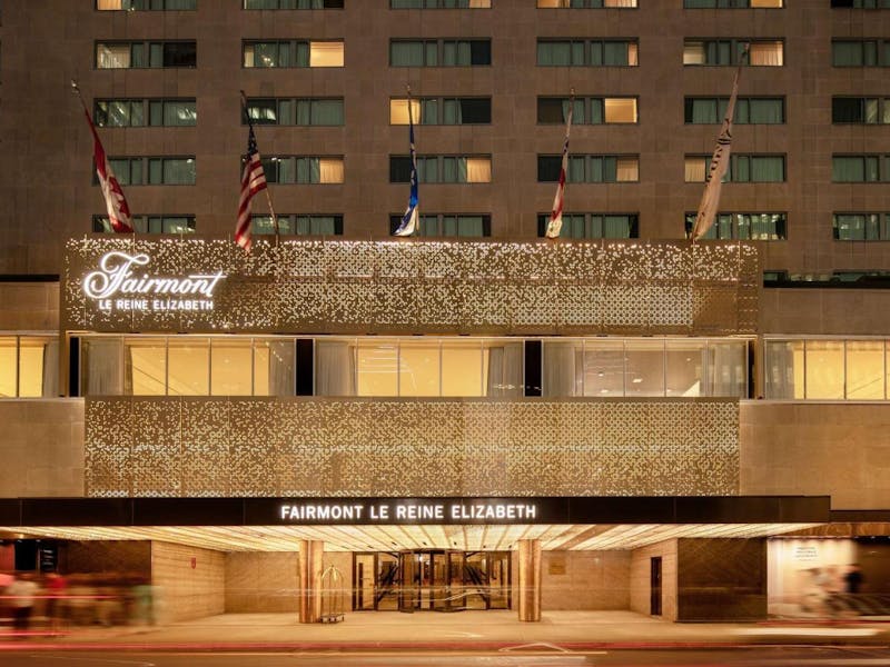 HotelQuebecFairmont The Queen Elizabeth Aussenansicht