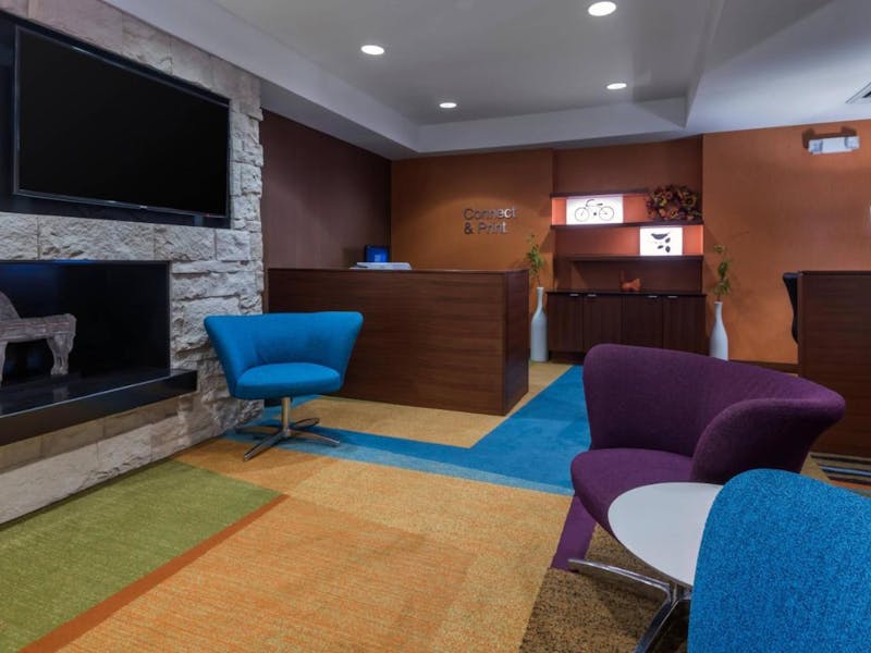 HotelMissouriFairfield Inn Kansas City Downtown Union Hill Lobby