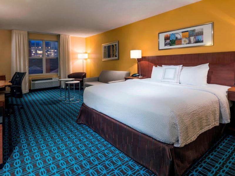 HotelMissouriFairfield Inn Kansas City Downtown Union Hill Zimmer