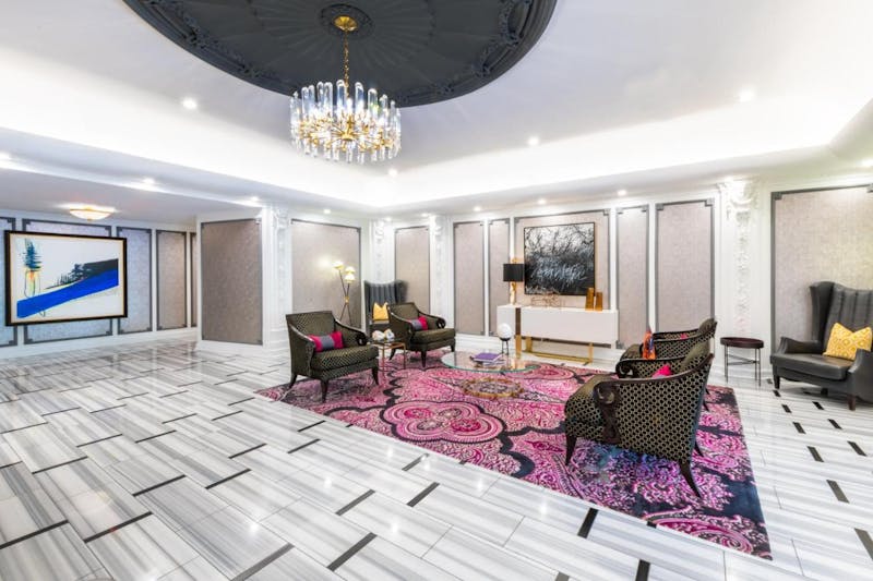 HotelDCThe Churchill Hotel Near Embassy Row Lobby