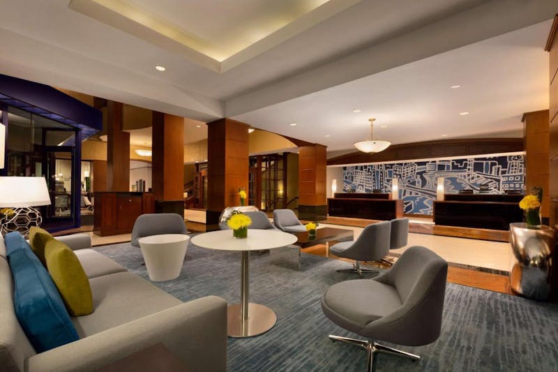 HotelIllinoisChicagoHilton Chicago Magnificent Mile Suites Lobby