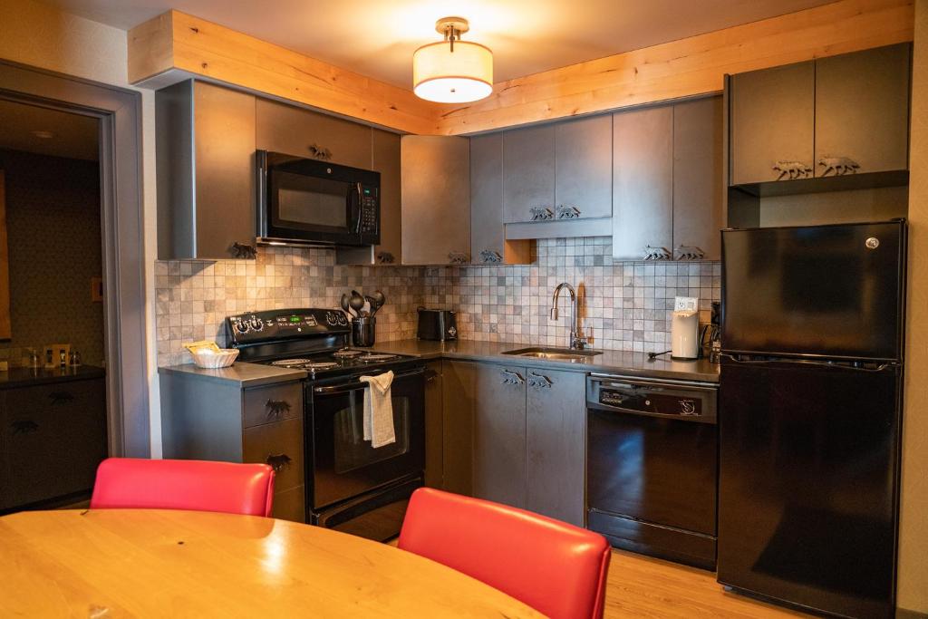 HotelKanadaBanff Rocky Mountain Resort Kueche