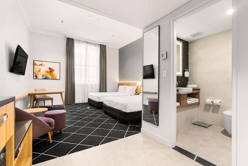 HotelAustralienFurama Darling Harbour Zimmer B