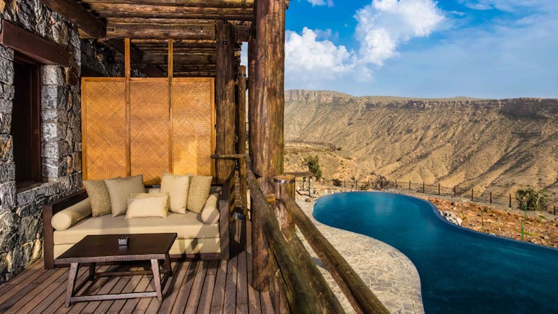 HDHotelOmanAlila Jabal AkhdarBalkon