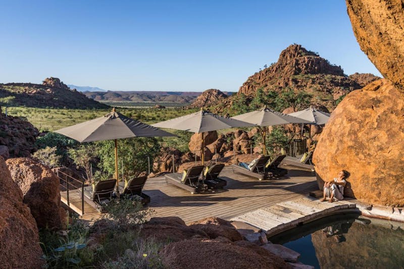 HDHotelNamibiaMowani Mountain CampAussicht