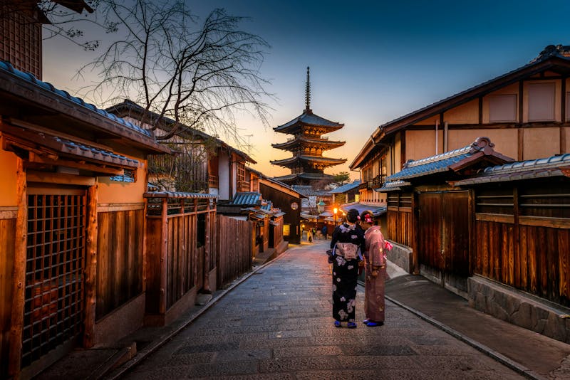 HDJapanKyotoGasse sunset 5