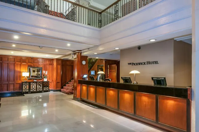 HDHotelCaliforniaSan FranciscoThe Pickwick HotelRezeption