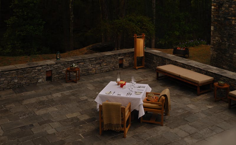 HDHotelBhutanAmankora thimphuDinner