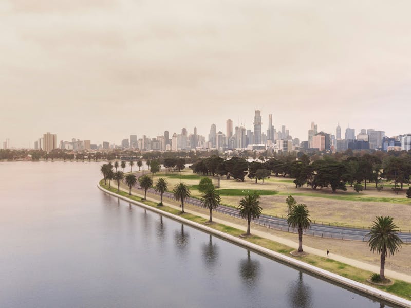 HDAustralienVICMelbourneSkyline