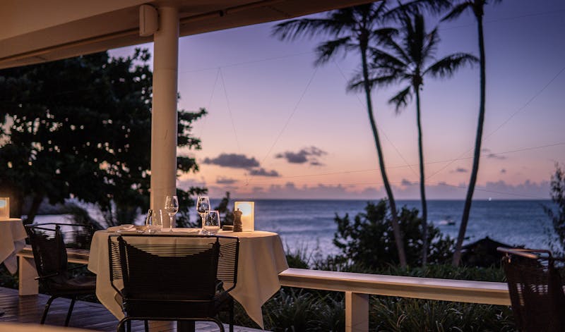 HDHotelAustralienQLDLizard IslandDinner sunset