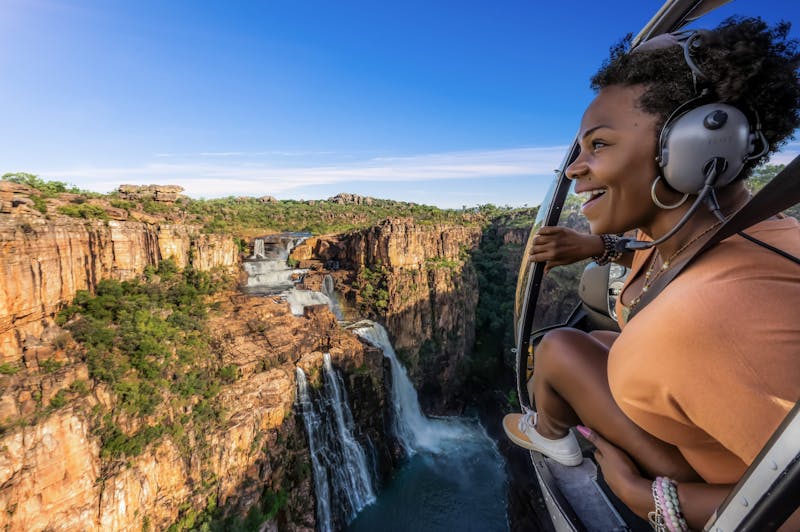 HDAustralienNTKakaduFlight Twin Falls 133339 40