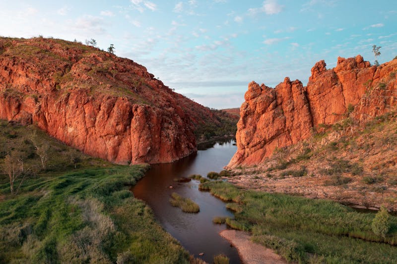 HDAustralienNTWest MacsGlen Helen Gorge 132701 35