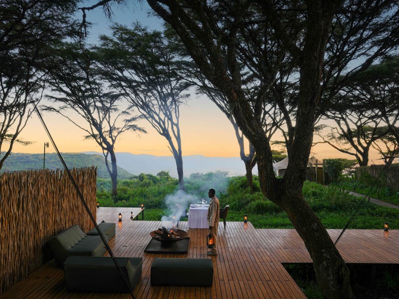 HDHotelTansaniaWilderness Collection Craters EdgeFeuer