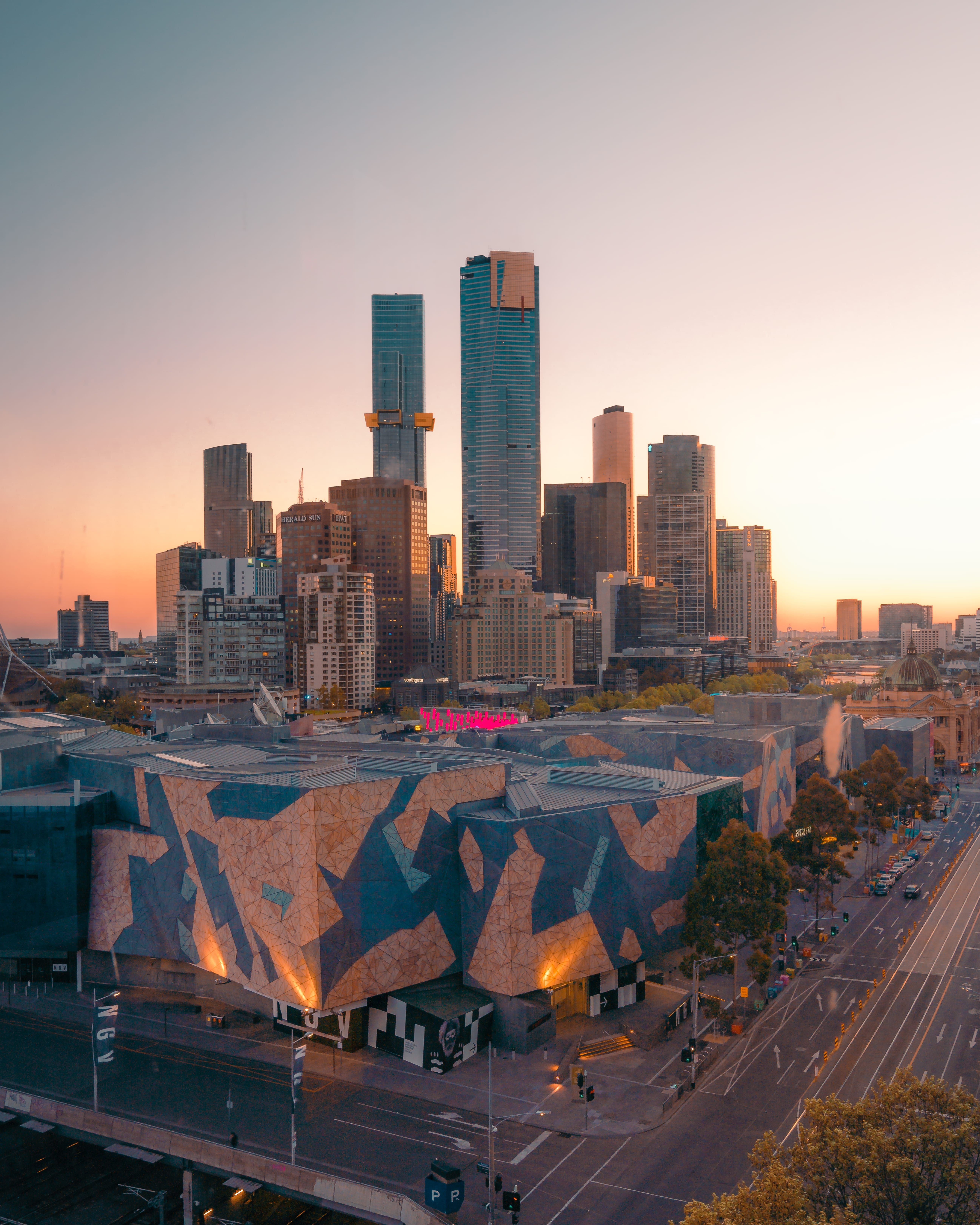 HDAustralienVICMelbourneFederation Square 170395 19