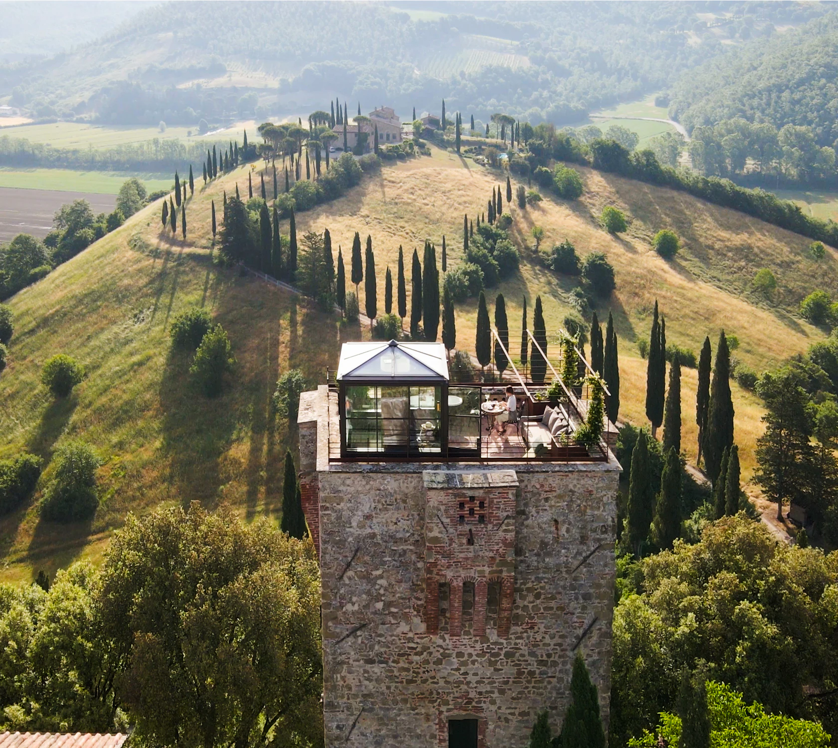 HDHotelItalienCastello di ReschinoTurm