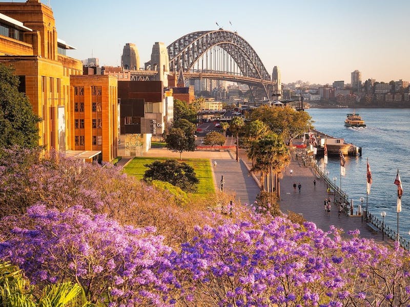 AustralienNew South WalesSydneyHarbour The Rocks First Fleet Park 163251 2