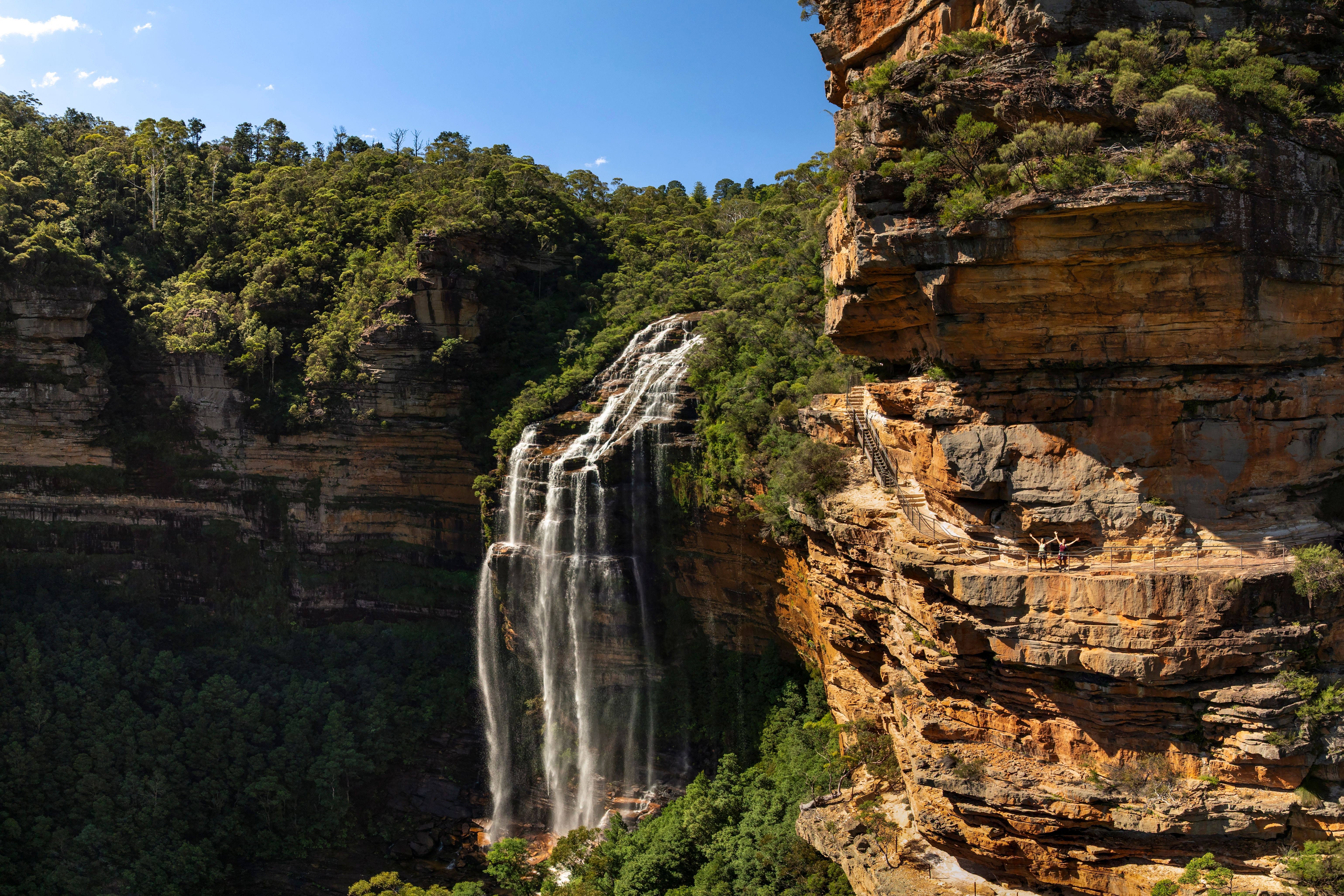 HDAustralienNSWBlue MountainsWentworth Falls Grand Cliff Walk 1001103 2