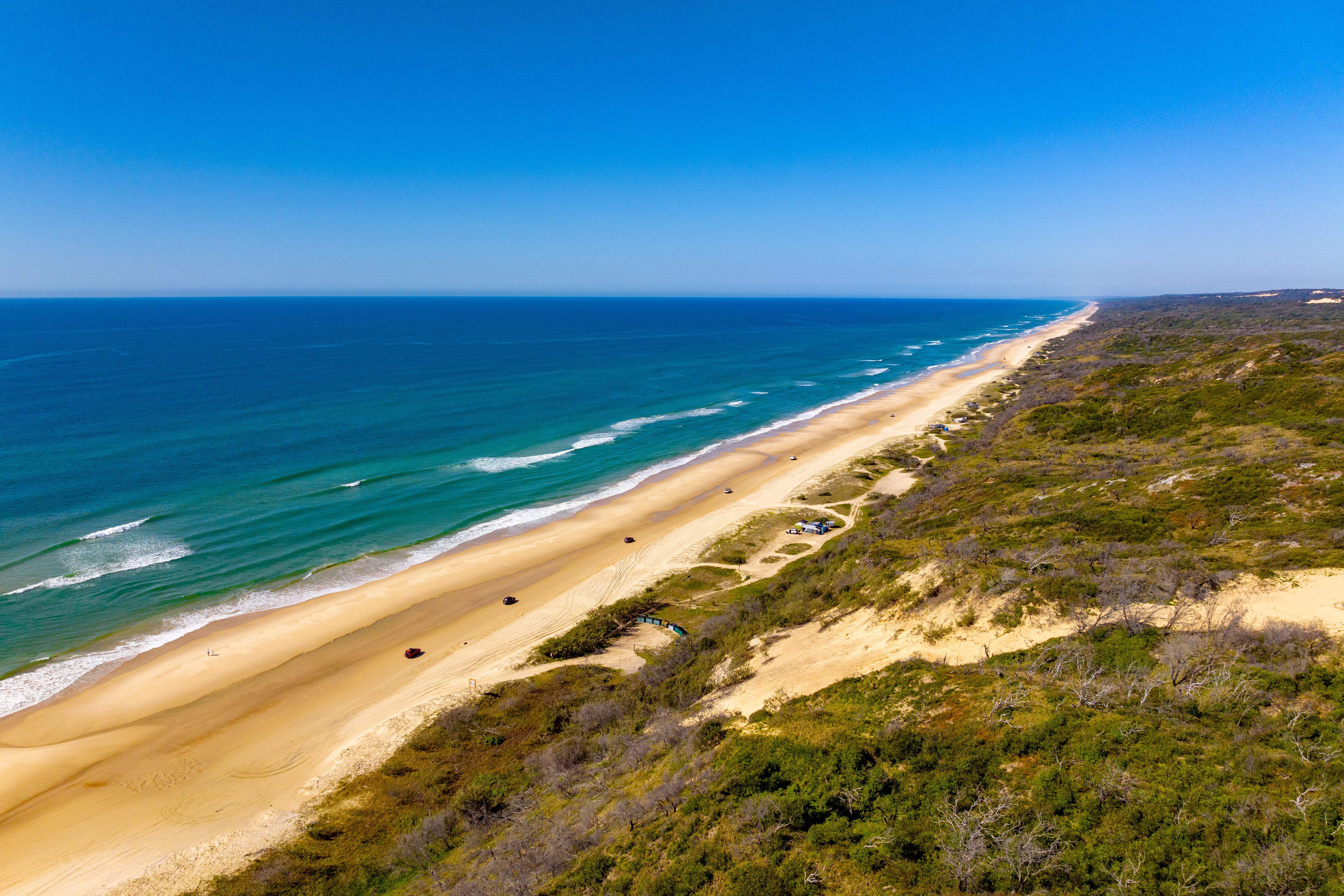 HDAustralienQLDFraser IslandKueste 153645